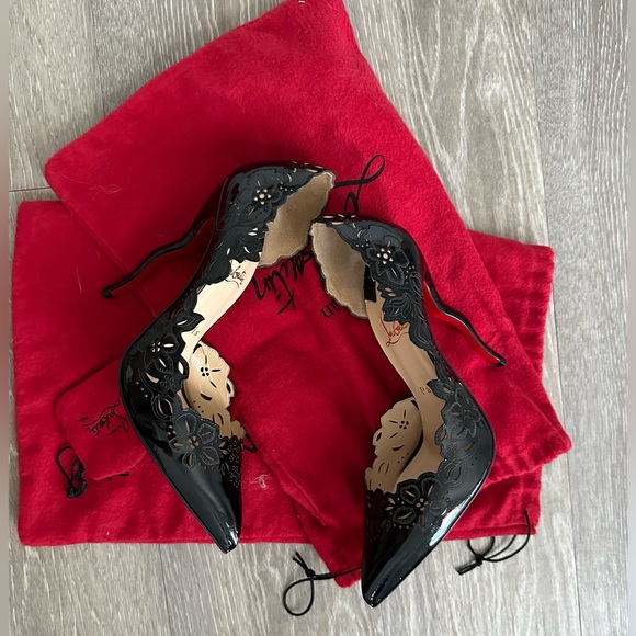 Louboutin Beloved laser cut squiggly heel - Picture 4 of 12